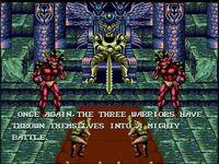 Golden Axe 2, capture d'écran